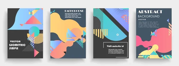 Originele Presentatiesjablonen Creatieve Flyer Folder Presentatie Banner Omslagen Van Brochures — Stockvector