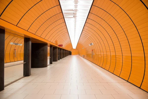 Stacja metra Munich — Zdjęcie stockowe