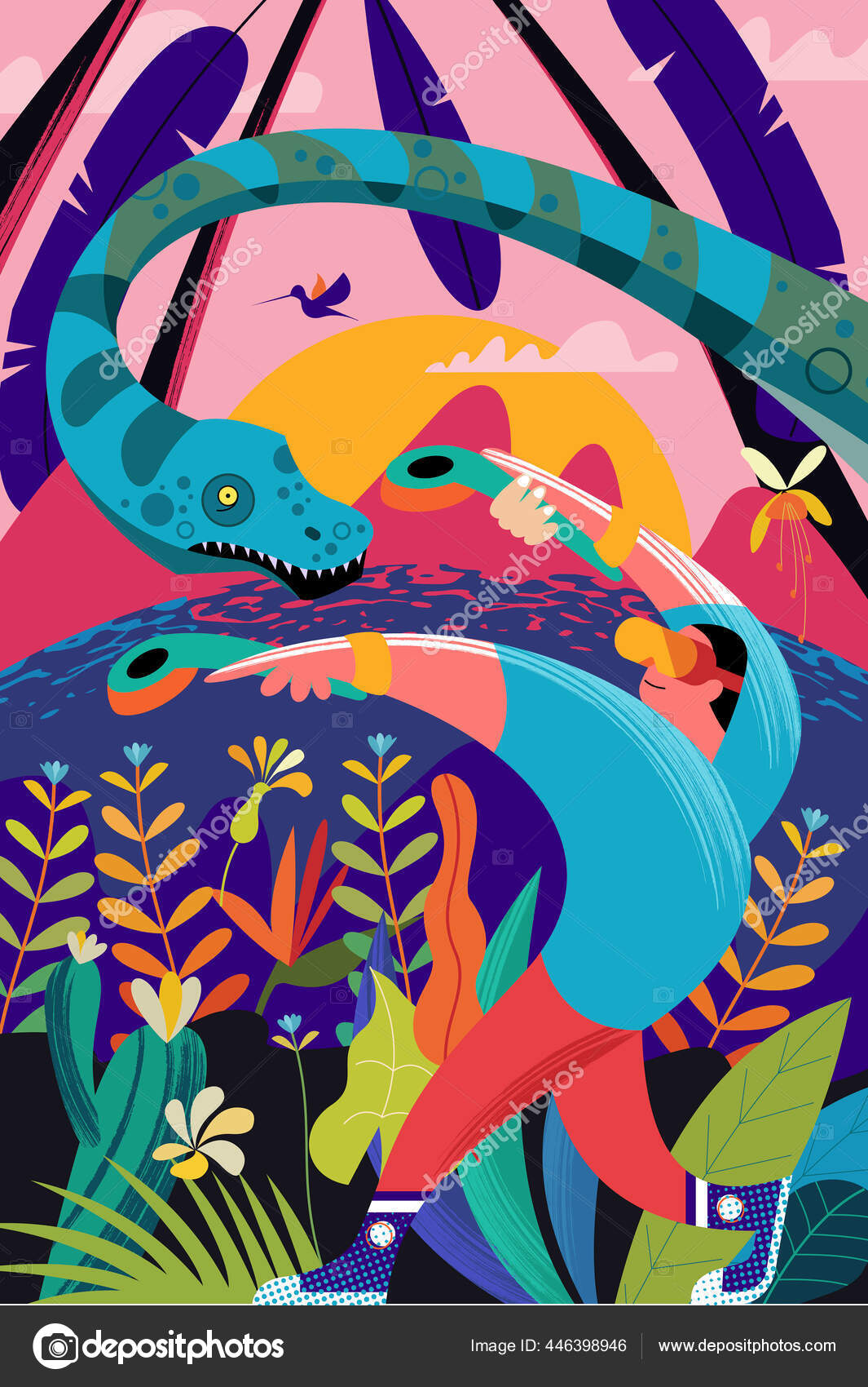 Виртуальная Реальность Человек Очках Виртуальной Реальности.