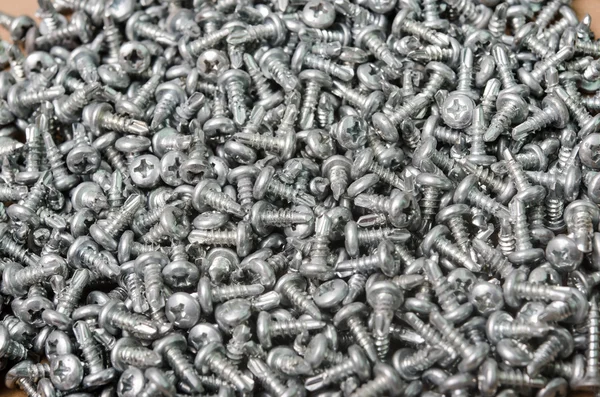 Many little screws — Stock Photo, Image