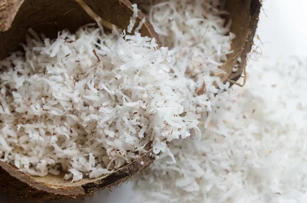 Freshly grated coconut — Stock Photo, Image