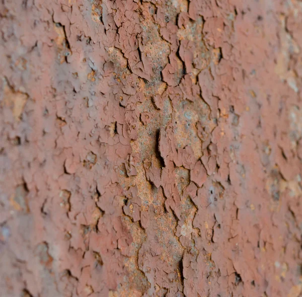 Brown rusted metal.