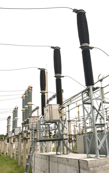 Gas-isolerade växlar 110 kw elektrisk högspänning transformatorstation — Stockfoto