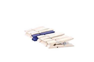 Görüntü kavramı mavi elbise küçük satır ortasında odaklanma ile farklı