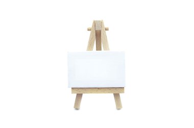 Tuval tahta ahşap standlı