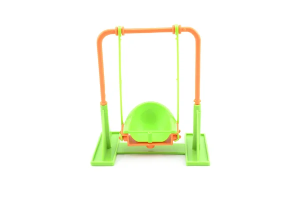 Green color swing toy — Stock Photo, Image