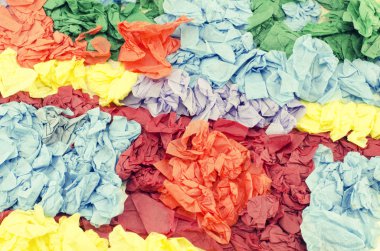 yaratıcı renkli kağıt doku