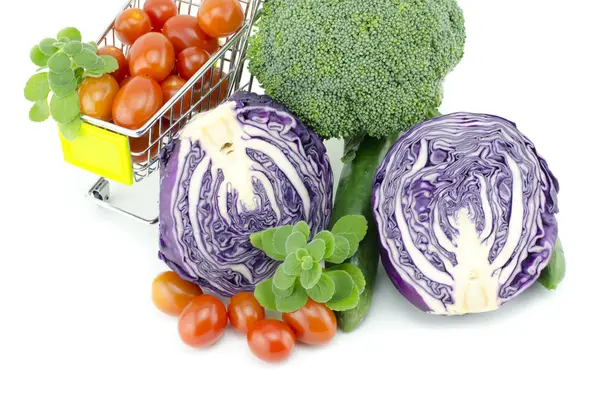 Vegetales frescos para una vida sana — Foto de Stock