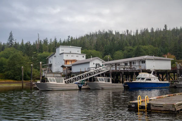 Winter Harbour Καναδάς 2021 Qualicum Rivers Resort Στο Νησί Του — Φωτογραφία Αρχείου