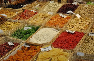 Floransa'da gıda pazarı