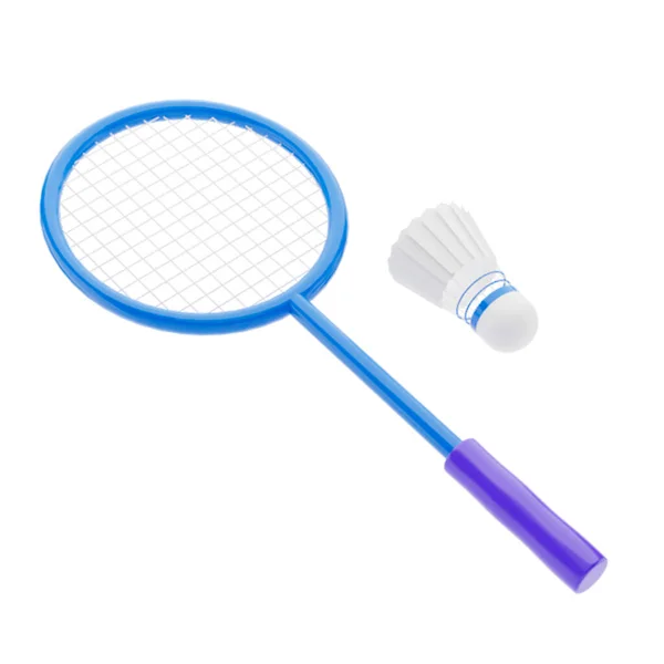 Sport Renderowania Ikona Badminton — Zdjęcie stockowe