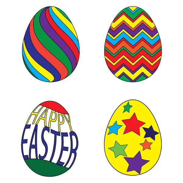 Renkli Paskalya yumurtaları