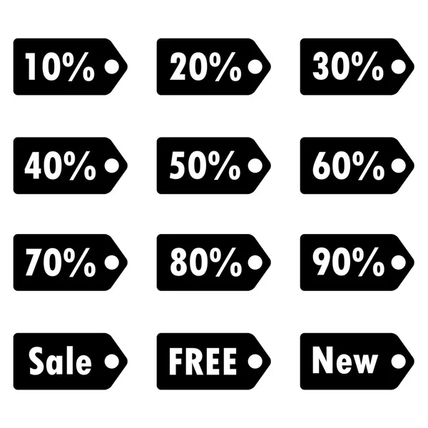 Satılık bilet Icon set