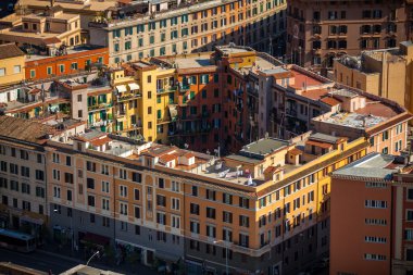 Roma'da evlerin blok