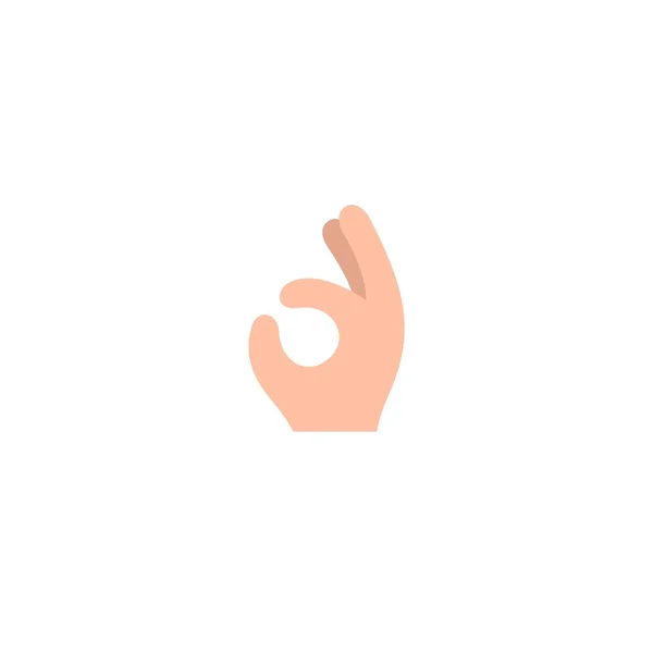 Emoticon Symbol im flachen Stil — Stockvektor