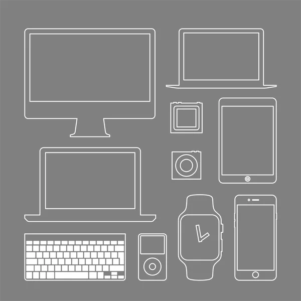 Soyut bir topluluğu vektör gadget'lar ve bilgisayarlar