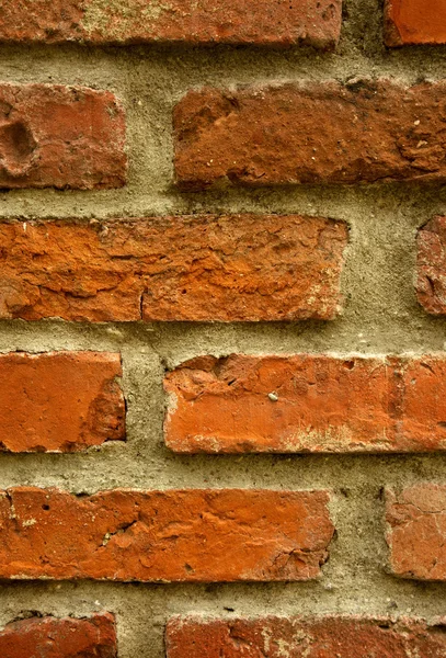 Mur de briques vieux jeu — Photo