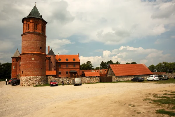 Polonia - Tykocin, julio de 2016.Castillo gótico cerca de Tykocin en julio 20 —  Fotos de Stock