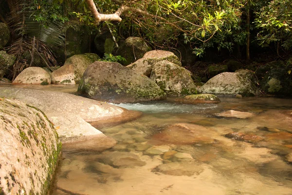 Mountin stream on Tioman island — Stock Photo, Image