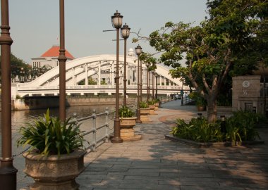 Singapur Nehri yürüyüş