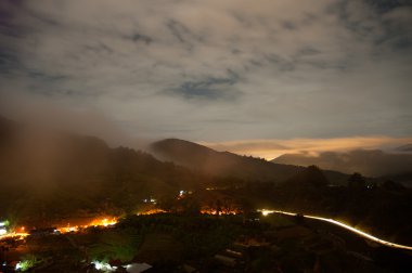 Malaysia.Cameron akşam tarafından Highlands