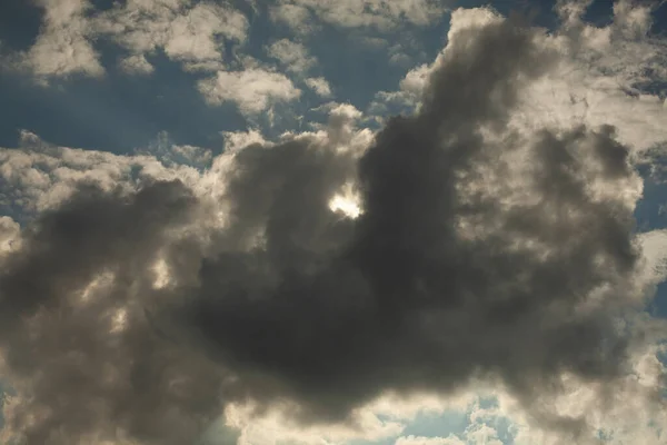 Nubes Cielo Tiempo Verano Espacio Atmósfera Paisaje Celestial — Foto de Stock