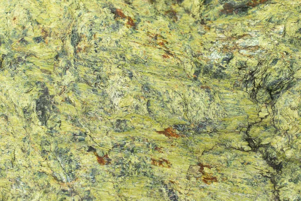 Zielony Kamień Tekstury Szczegóły Kamiennego Tła Rzadki Gatunek Skał Szorstka — Zdjęcie stockowe
