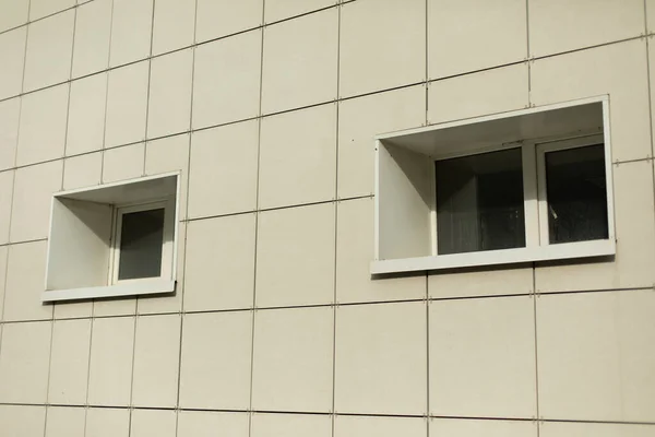 Muur Van Het Gebouw Oppervlakte Van Muur Van Het Huis — Stockfoto