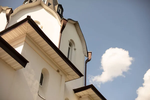 Orthodoxe Kerk Oud Gebouw Architectuur Van Kerk Religieus Gebouw Details — Stockfoto