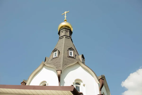 Orthodoxe Kerk Oud Gebouw Architectuur Van Kerk Religieus Gebouw Details — Stockfoto