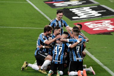 Porto Alegre, 29 Ekim. 2020: COPA DO BRASIL - GREMIO X JUVENTUDE - Gremio vs Juventude arasındaki maç, Gremio 'daki Arena' da Copa do Brazil 'in 16.