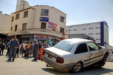 GuARULHOS, Sao Paulo - 11 Ocak 2020: bir salgın sırasında COVID 2019