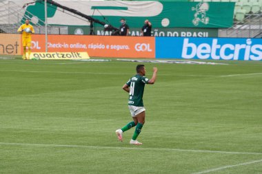 SAO PAULO, SP, BRAZIL, 28.11.2020: Sao Paulo, Brezilya 'da iki takım arasında futbol maçı