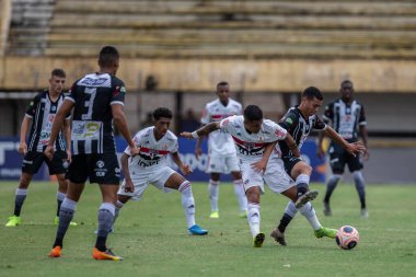 SAO PAULO, SP, BRAZIL: Brezilya 'daki iki Campeonato Brasileiro Srie A takımı arasında futbol maçı