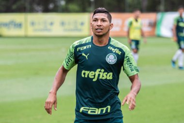 SAO PAULO, SP, BRAZIL: Brezilya 'daki iki Campeonato Brasileiro Srie A takımı arasında futbol maçı