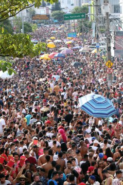 RUO DE JANEIRO, RJ, 12.01.2020 - BLOCO DE CARNAVAL - Bloco da Favorita Copacabana, Rio de Janeiro 