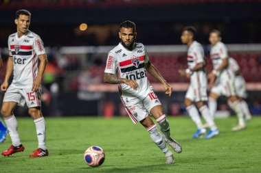 SAO PAULO, SP, BRAZIL: Brezilya 'daki iki Campeonato Brasileiro Srie A takımı arasında futbol maçı