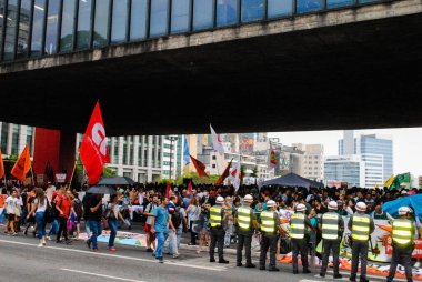 Sao Paulo - SP, 20/09/2019 - Marche for climat in Sao pualo Brasil 