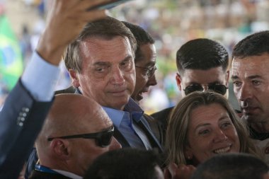 Brezilya Cumhurbaşkanı bir kamu pazarına (CEAGESP) teknik bir ziyarette bulundu. 15 Aralık 2020, Sao Paulo, Brezilya: Brezilya Cumhurbaşkanı Jair Messias Bolsonaro, Companhia de Entrepostos e Armazens Gerais de Sao Paulo 'ya teknik bir ziyaret gerçekleştirdi.