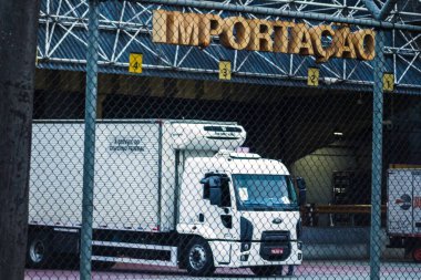 Ocak 2021: Sao Paulo, Brezilya 'da uluslararası havaalanı 