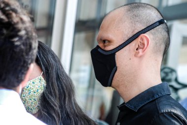 9 Eylül 2020, Sao Paulo, Brezilya: Sao Paulo Belediye Başkanı Bruno Covas, Tiradentes 'teki İnternet' i (TEIA) ve kültür eğitim merkezini ziyaret etti - CFCCT, Ekonomik Kalkınma ve Çalışma Bakanı Aline Cardoso, Tiradentes Belediye Başkan Yardımcısı Luc Cardoso -