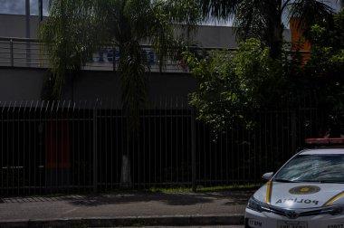 Sao Paulo, Brezilya - 20 Kasım 2020: Siyahi bir adamın öldürülmesini protesto eden Siyah Bilinç Günü