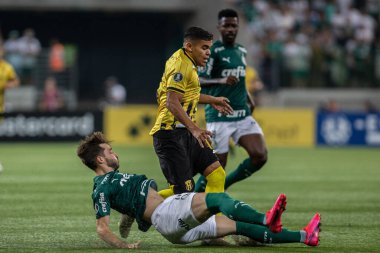 SAO PAULO, SP, BRAZIL: Brezilya 'daki iki Campeonato Brasileiro Srie A takımı arasında futbol maçı
