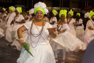 SAO PAULO, SP, 05.01.2020 - Ensaio Tecnico da escola Samba karnavalının açılışı 