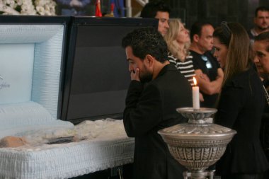 SAO PAULO, SP, 28.11.2019 - Velorio Gugu cenaze törenindeki insanlar