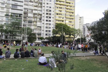 SAO PAULO, SP 18.11.2019 - Sao Paulo, Brezilya 'daki yaşam sahnesi
