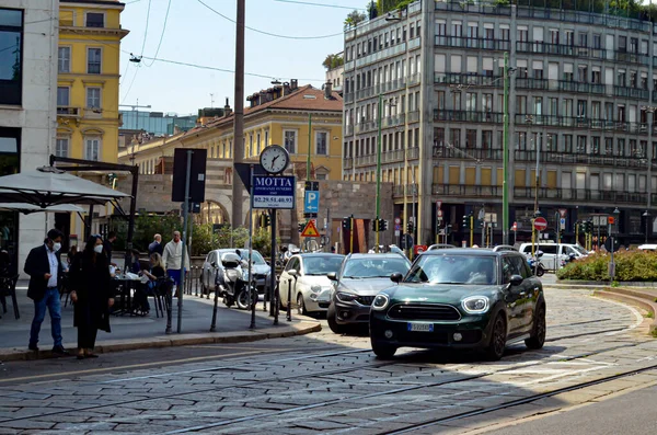 Int Covid Människors Rörlighet Maj 2020 Milano Italien Människors Rörlighet — Stockfoto