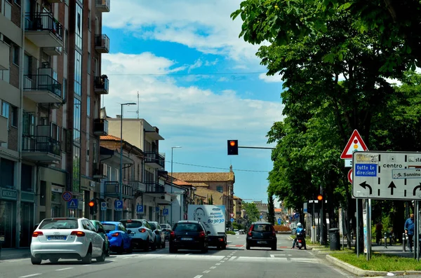 Int Movimiento Personas Junio 2020 Rímini Italia Movimiento Personas Ciudad —  Fotos de Stock