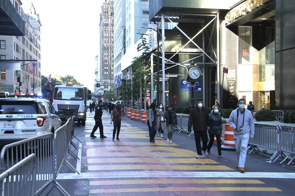 New York Şehri Covid Amerika Birleşik Devletleri — Stok fotoğraf