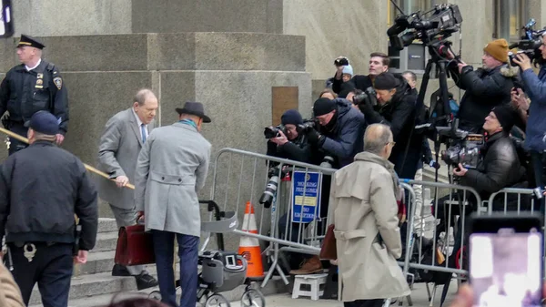 Movement Court Harvey Weinstein New York Usa — Foto de Stock